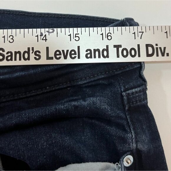 Calvin Klein Mens Straight Leg Jeans W34 XL30 Dark Blue Denim - Picture 10 of 10